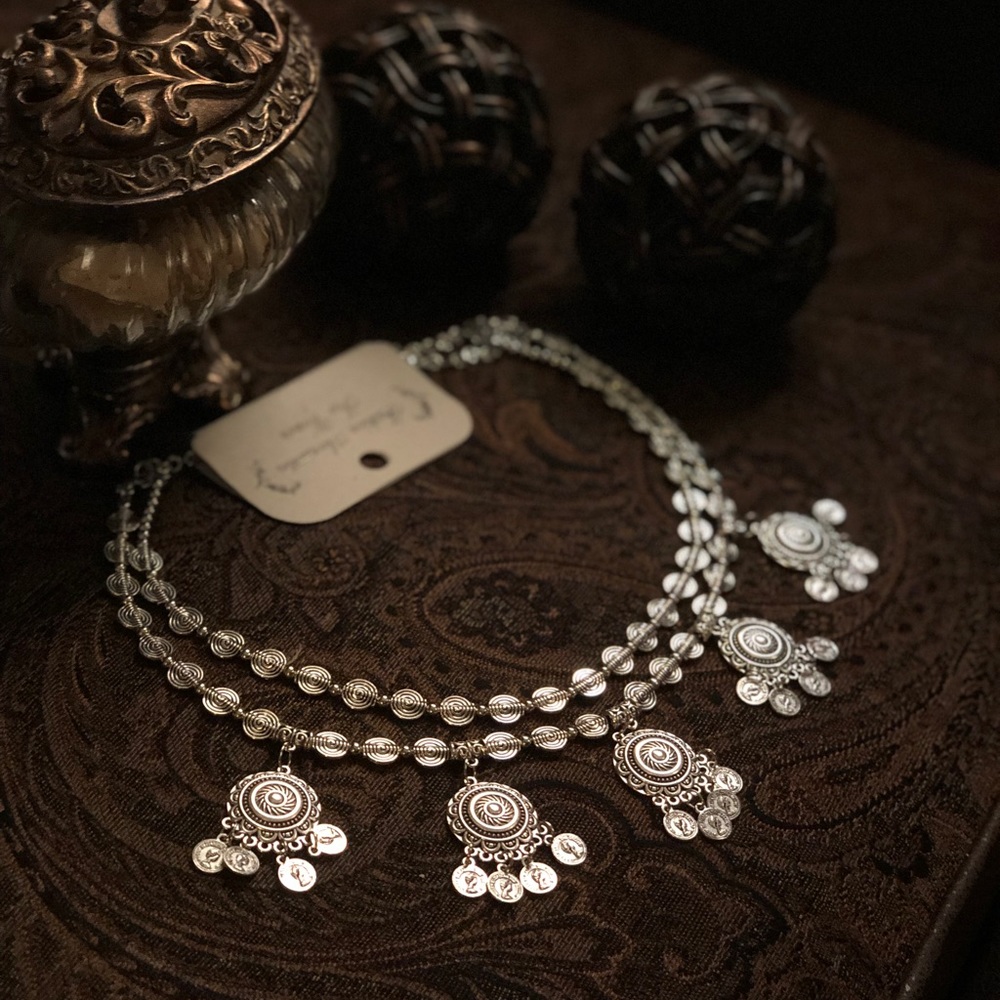 New with tag handmade coins necklace - Picture 4 of 5